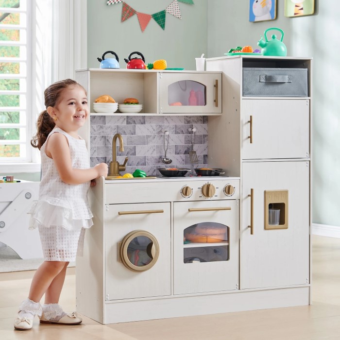 wooden toy kitchen