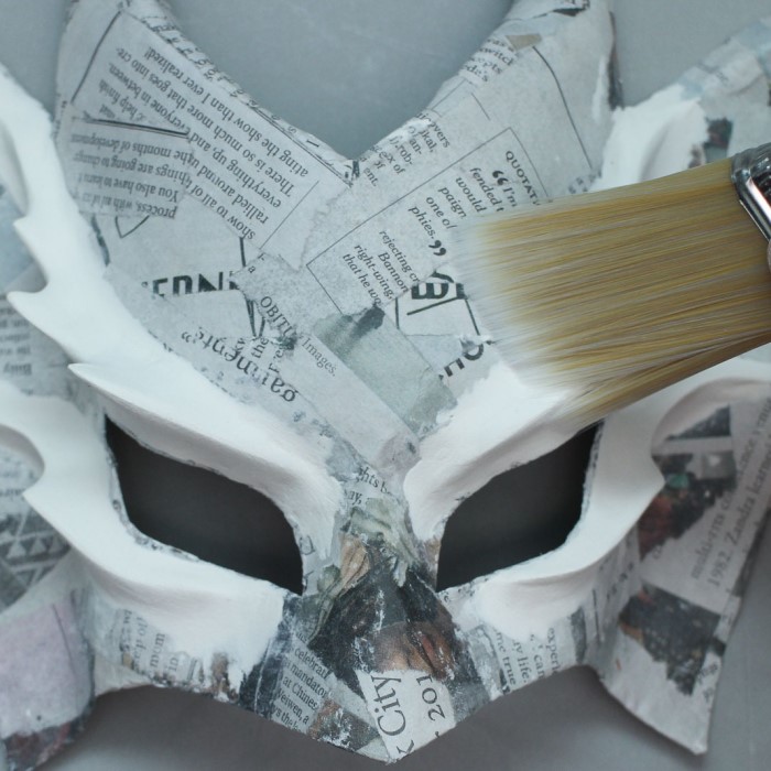 paper mache mask ideas
