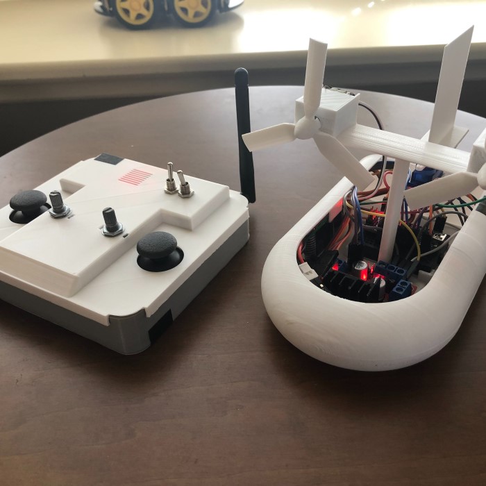 3d printed rc boat