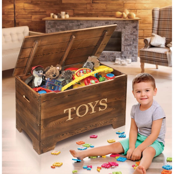 wooden toy boxes