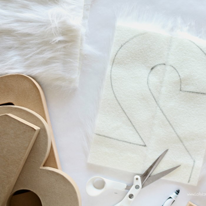 paper mache numbers