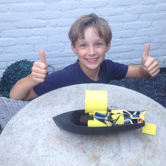 3d printed rc boat