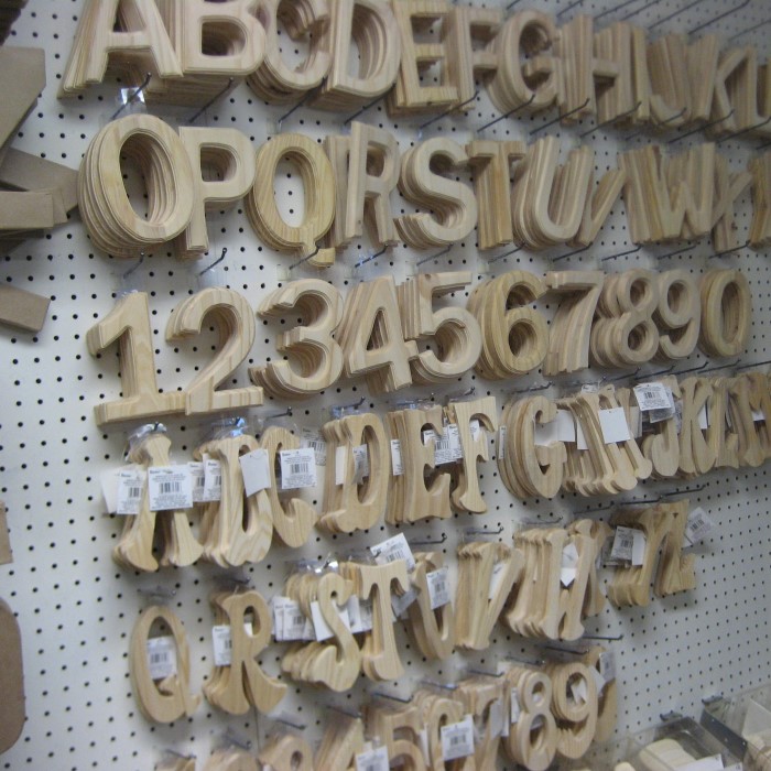 paper mache numbers