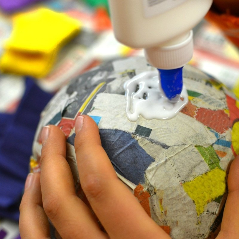 paper mache ornaments