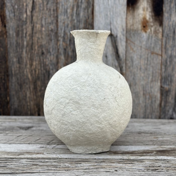 paper mache vase