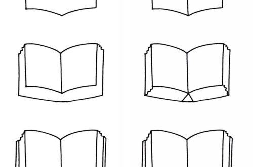 how to draw a book
