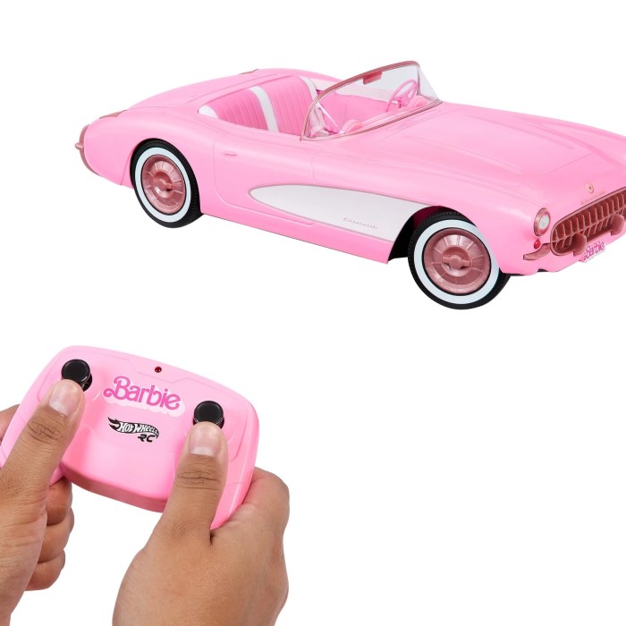 barbie remote control car