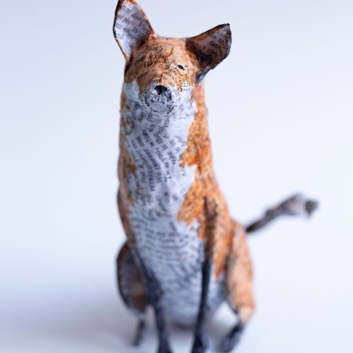 paper mache animals