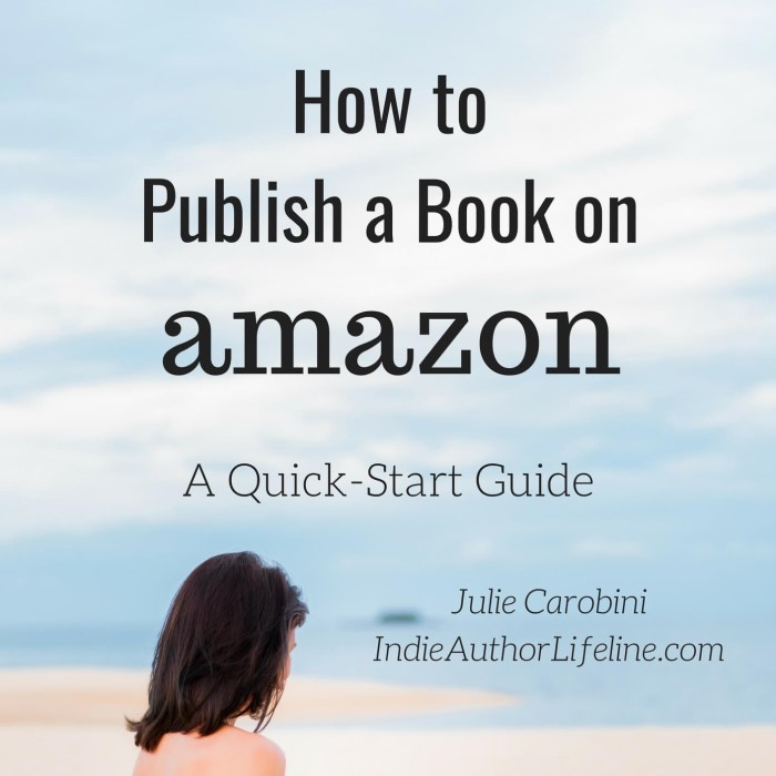 how to publish a book on amazon