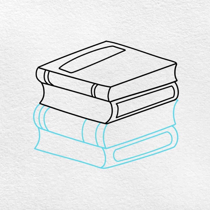 how to draw a book