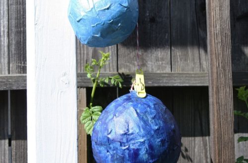 paper mache planets