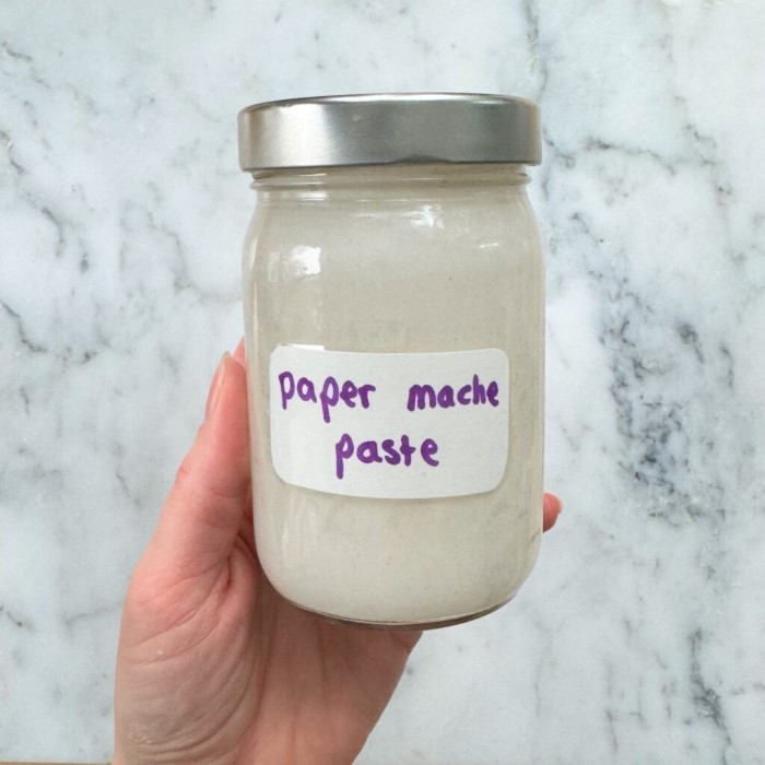 paper mache paste recipe