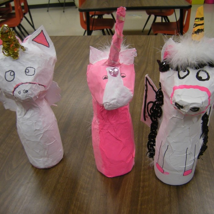 paper mache animals