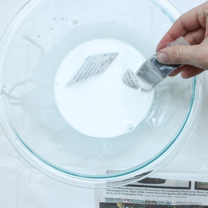 paper mache glue