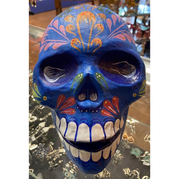 paper mache skull