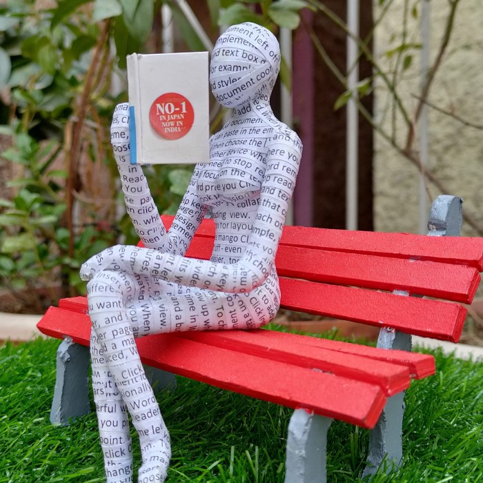 paper mache sculpture