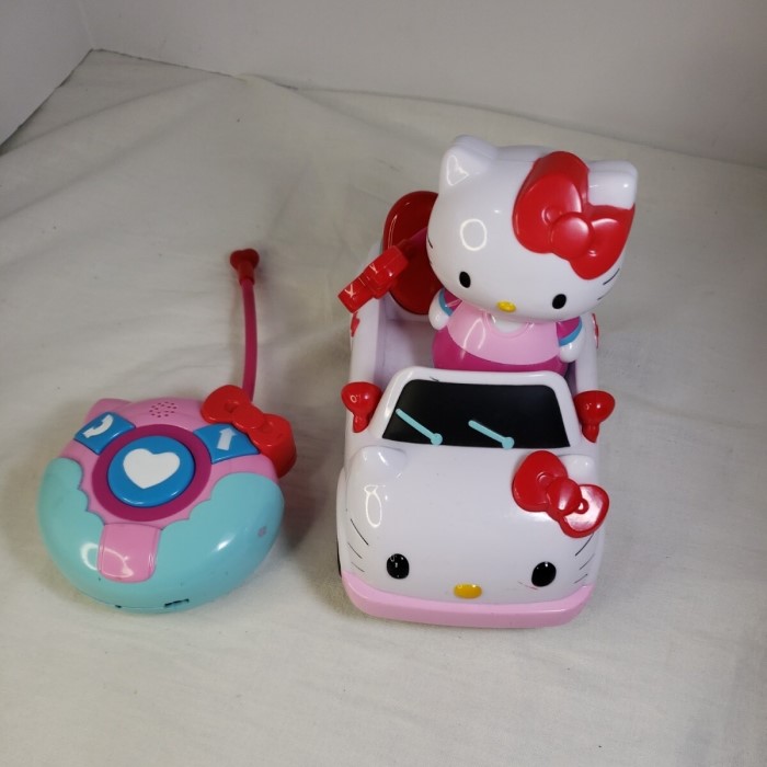 hello kitty remote control car
