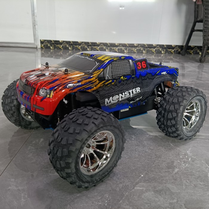 gas powered remote control car