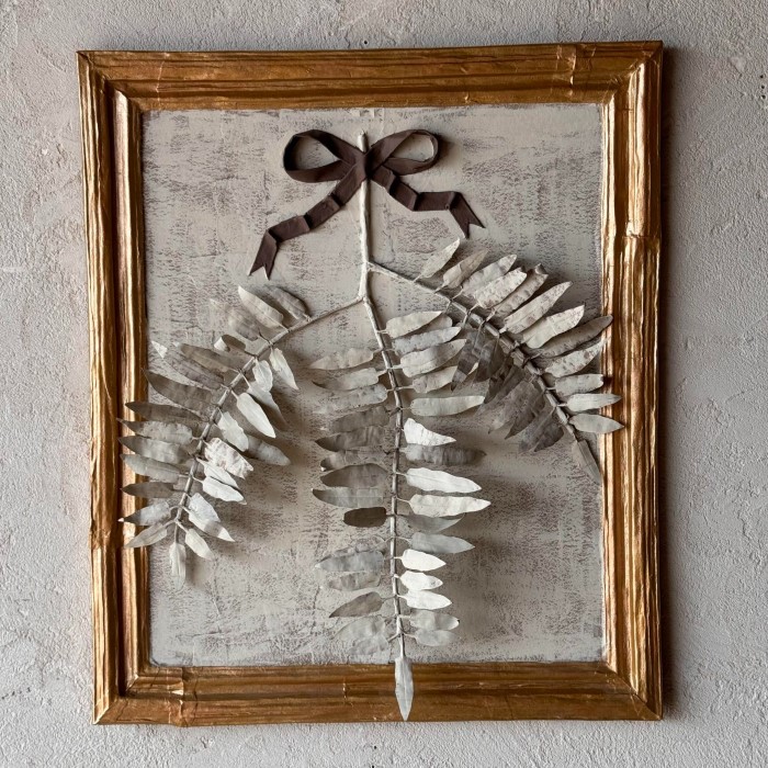 paper mache wall art