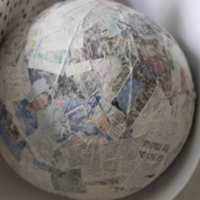 how long does it take for paper mache to dry