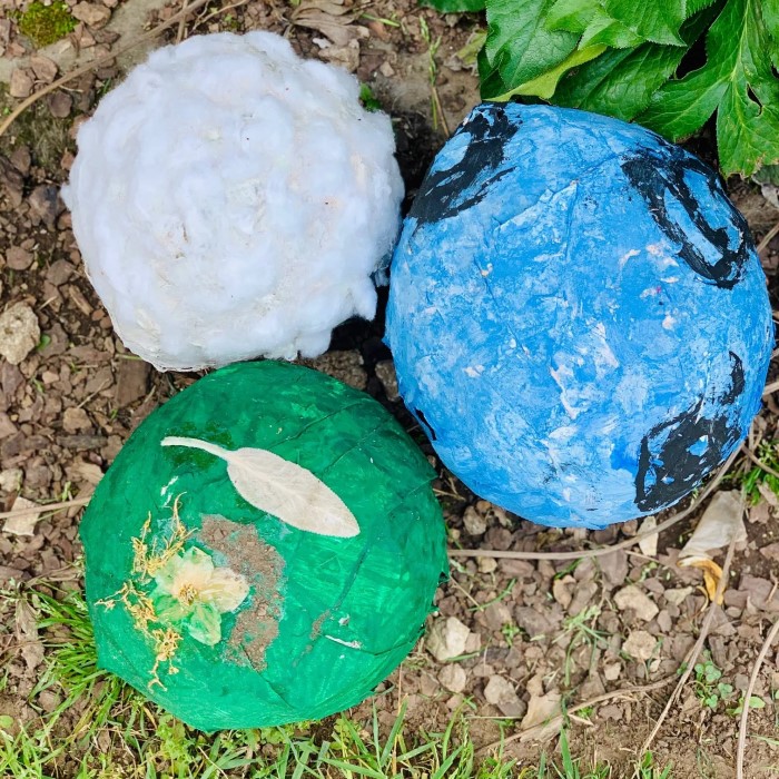 paper mache planets