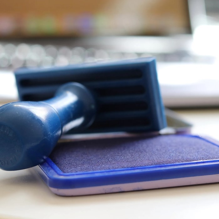 stamp ink pad