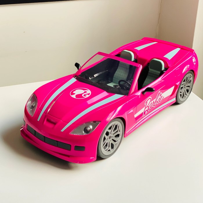 barbie remote control car