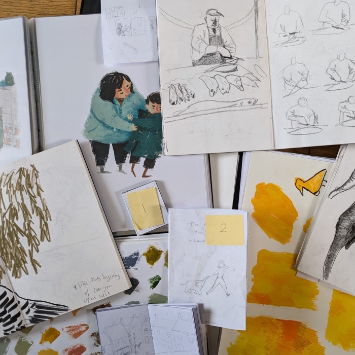 how to illustrate a children's book