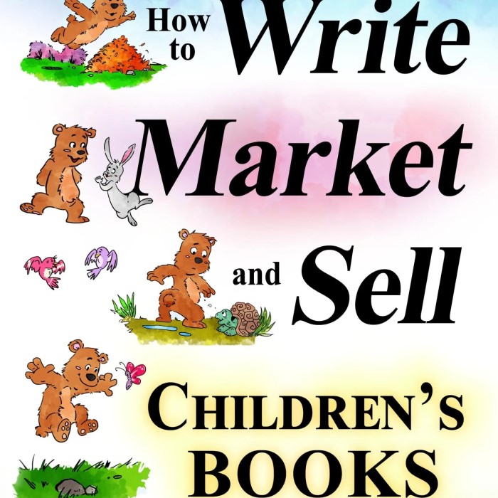 how to write a children's book