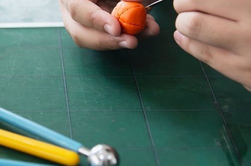 how to smooth polymer clay