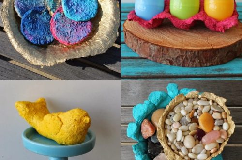homemade paper mache