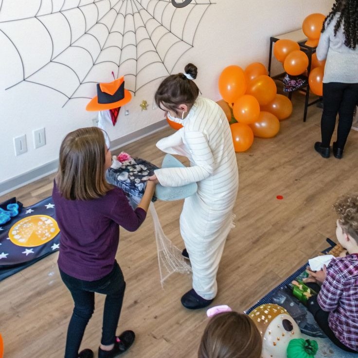 halloween touch and feel game