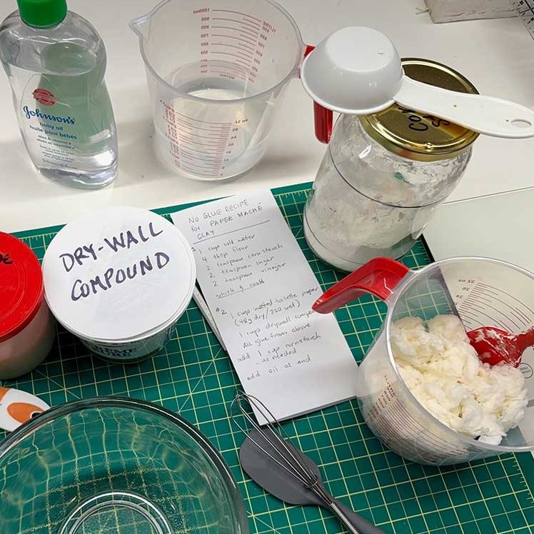 glue paper mache recipe