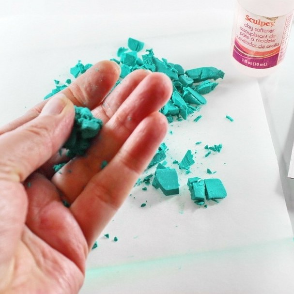 how to smooth polymer clay