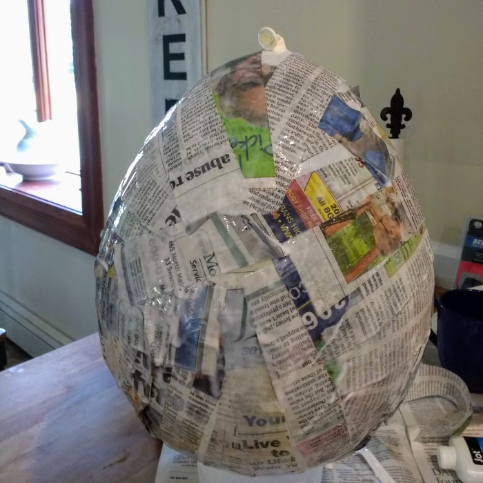 paper mache balloon