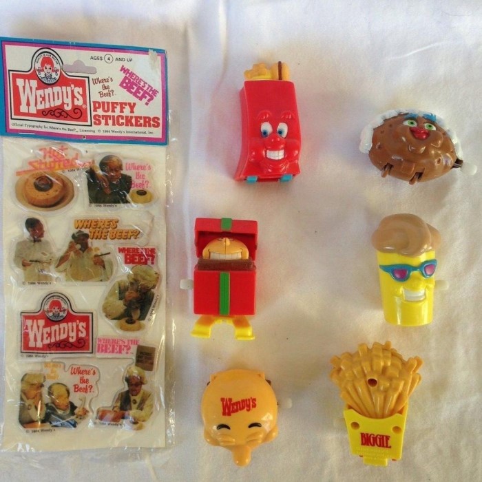 wendys kids meal toy
