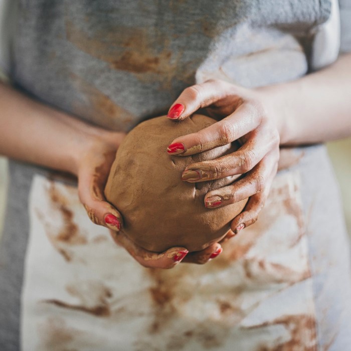 How to get clay out of clothes?