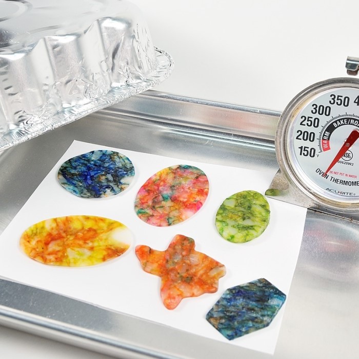 what temperature to bake polymer clay