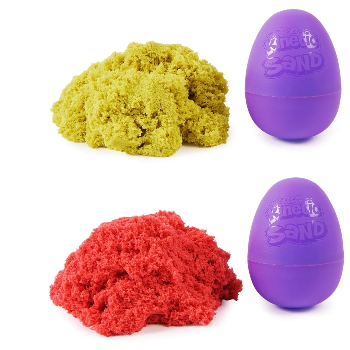 kinetic sand easter eggs