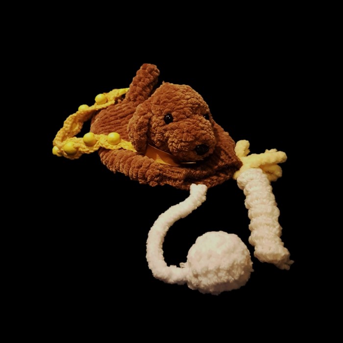 how do you make a sensory dog toy?