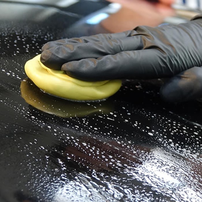 how to clay bar a car