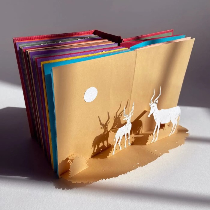 how to make a pop up book