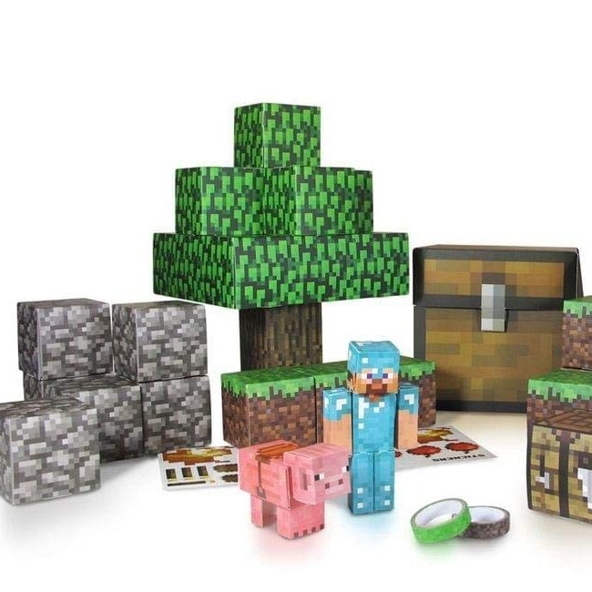 minecraft paper craft