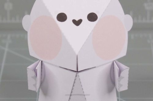 paper craft template