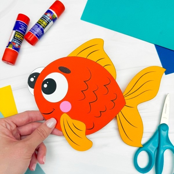 paper fish craft