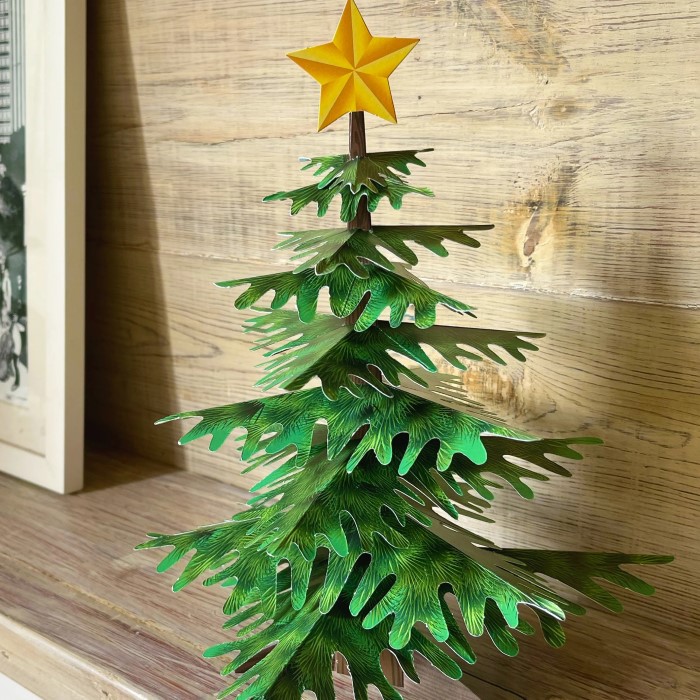 christmas tree paper craft