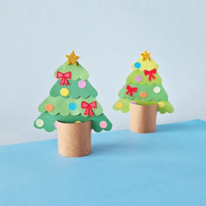 christmas tree paper craft
