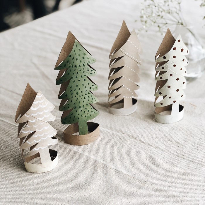 christmas tree paper craft