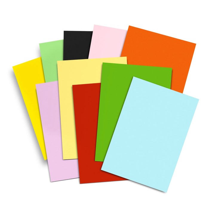 craft paper sheets