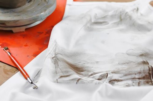 How to get clay out of clothes?